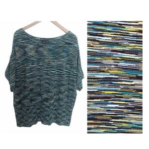 Lane Bryant Top Teal, Green, Black Size 22/24